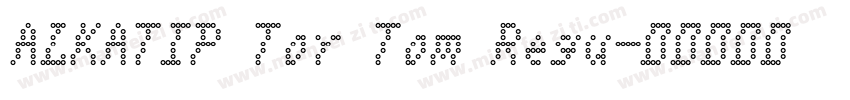 ALKATIP Tor Tom Regu字体转换